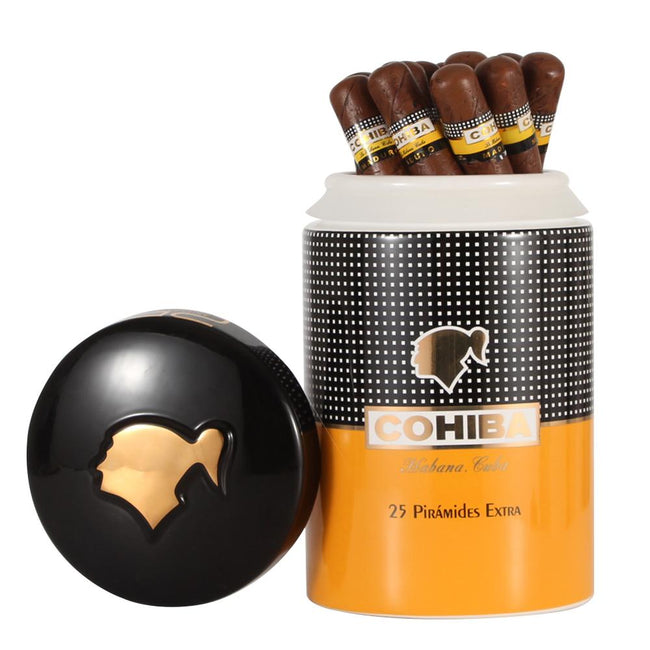COHIBA Ceramic Cigar Case Luxury Cigar Humidor Box Home Cigars